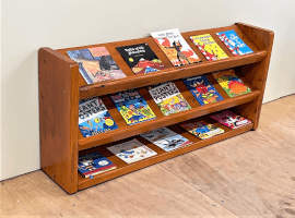 9008 Angled Display Bookshelf