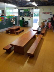9001S Kids Macrocarpa Table Set 